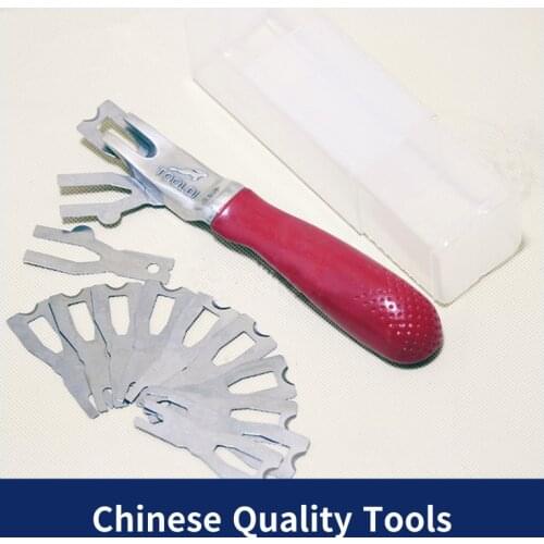 PVC flexible flooring tools welding wire shovel with blades 11 pc use with plastic hot air gun free shipping