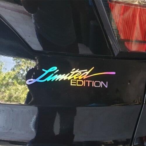 Creative LIMITED EDITION 3D car body stickers Colorful car stickers car accessories interior
