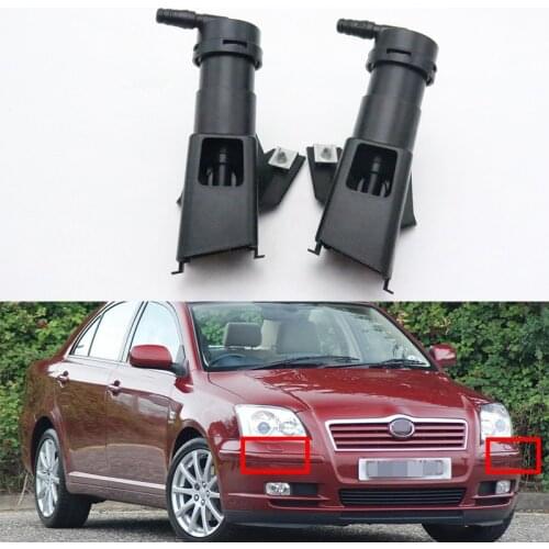 Headlight Washer Pump Headlamp Nozzle Spray Cleaning Actuator For Toyota Avensis T25 2003 2004 2005 2006