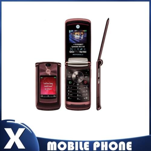 Motorola RAZR2 V9 Refurbished-Original Unlocked Cheap Old Used Mobile Phone