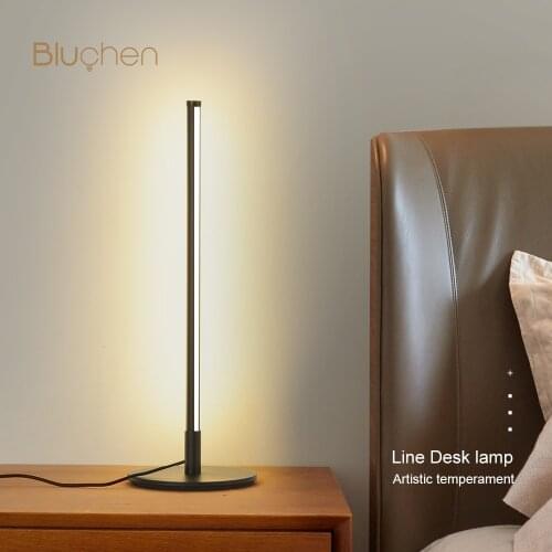 Modern Table Lamp Reading Lamp Night Light For Home Decor Desk Lamp With EU Plug Bedroom Studyroom Living Room Table Lights
