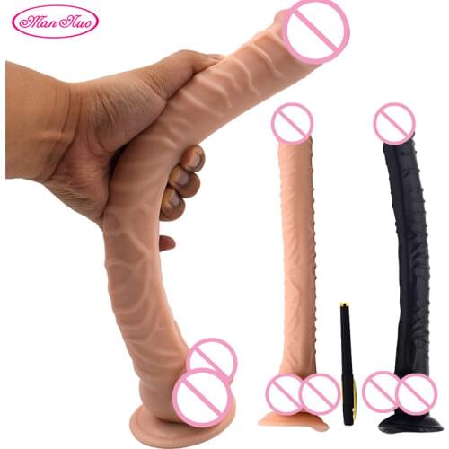 Super Long Dildo for Women Strap on Huge Dildo Big Dick Realistic Penis with Suction Cup Dildo Female Massage Adult Sex Products