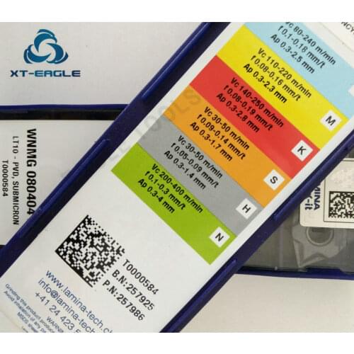 WNMG080404 NN LT10 WNMG080408 NN LT10 Free shipping! 100% Original brand CNC blade