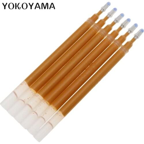 YOKOYAMA 100Pcs Flash pure gold copying special copying refills Neutral Large capacity, fine needle, neutral pen