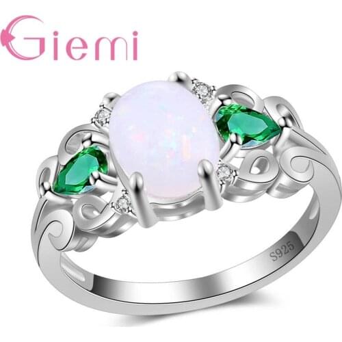 Exquisite Colorful 925 Sterling Silver Jewelry for Women Flower Finger Rings Clear AAA Zircon Anillos Female Engagement