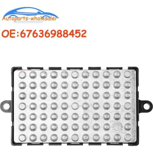 67636988452 For 525 528 530 535 545 550 645 650 5 Series 6 E60 BMW Blower Motor Resistor 5HL351321-211 67326988452 67326934036
