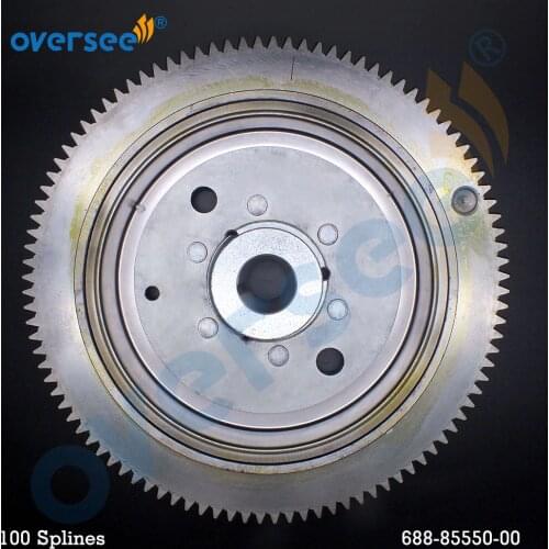 688-85550 Electrical Flywheel Rotor For Yamaha Outboard Motor 2T 75HP 85HP 90HP Parsun T85-05000400W