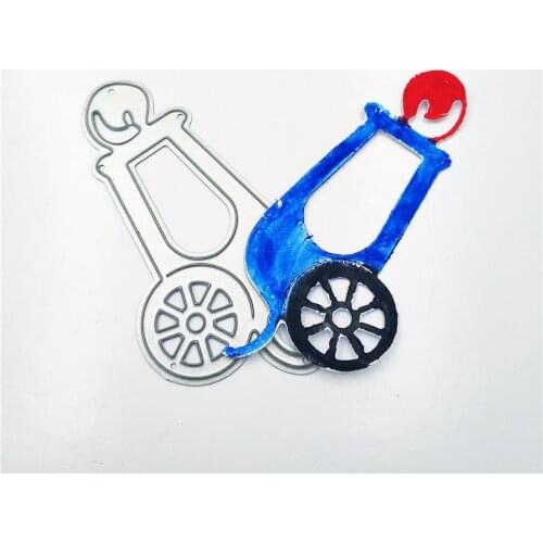7x5.2cm cannon circus die Cutting dies metal crafts paper die-cutting /DIY embossing Easter Halloween Scrapbooking