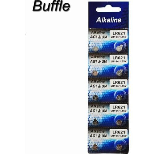 10x AG1 1.55V Li-ion Button Cell Coin Watch Batteries LR621 364A SR621W LR60 for Toys Remote Camera Mercury Free