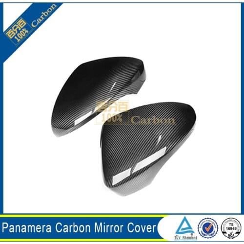 New Real Carbon Fiber Decrative Mirror Covers For Panamera 2017