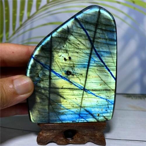 Labradorite Natural Crystal Stone Freebody Reiki Healing Meditation Furnishing Articles Home Room Decorations Mineral Samples