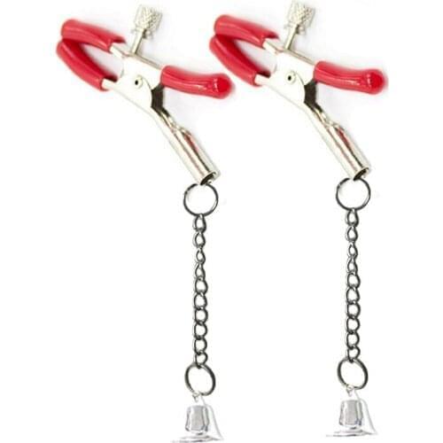 Nipple Clamps Clips Games Metal Nipple Clamp Steel Breast Sex Toys Adult Products for Women