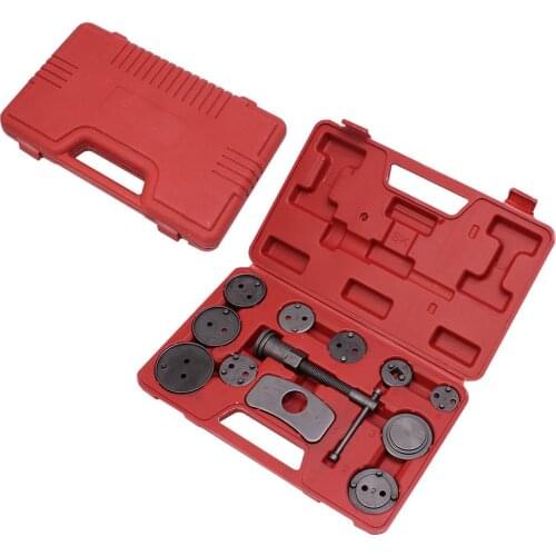 12pcs Universal Piston Car Pump Brake Precision Disc Brake Auto Caliper Wind Back Tool Kit Brake Pad Brake Car Repair Tool Kit
