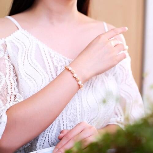 Pearl Bracelet Womens Pure Natural Freshwater Pearls For Girlfriends Secret Gifts Korean Bracelets New