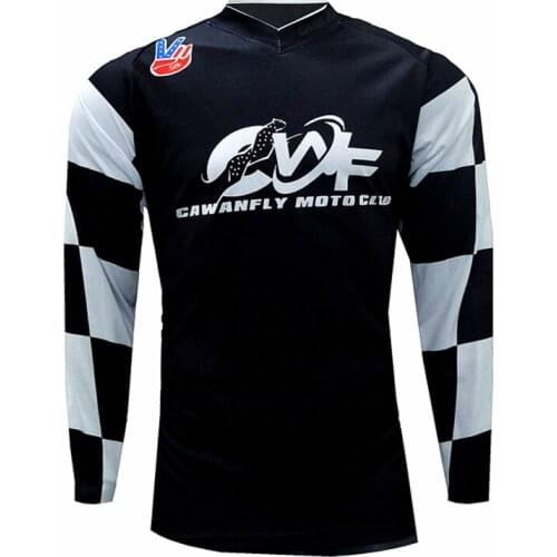 Winter Long Sleeve Motorcycle Offroad Jersey Downhill MTB Wear Mountain Bike DH Cloth Bicycle Locomotive Cross Country T Shirt