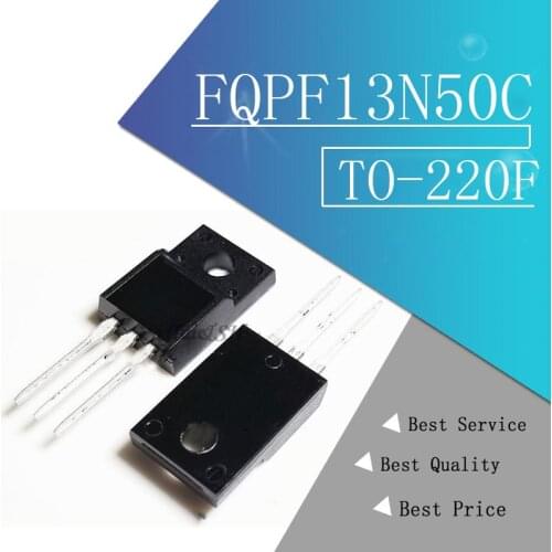 10pcs/lot 13N50C FQPF13N50C TO220F