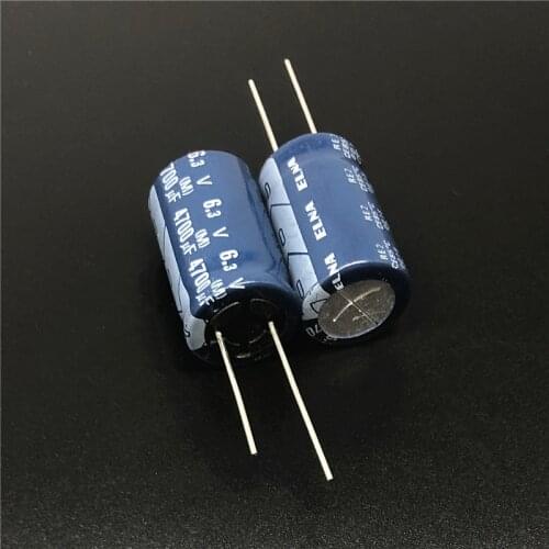 5pcs 4700uF 6.3V ELNA RE2 Series 16x25mm 6.3V4700uF Audio Aluminum Electrolytic Capacitor