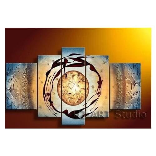 Abstract Group painting,gift,handicraft,home decorate,modern art,handmade oil paintings GP29