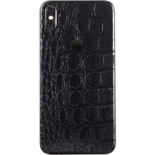 Crocodile Snakeskin Pattern Decorative Back For iPhone XS MAX XSMAX Phone Protector Back Film XS MAX Stickers