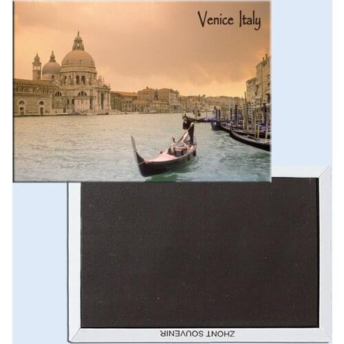 Travel Refrigerator Magnets 78*54mm,Sunset Over Grand Canal, Venice, Italy Travel Rigid Fridge Magnets 25020