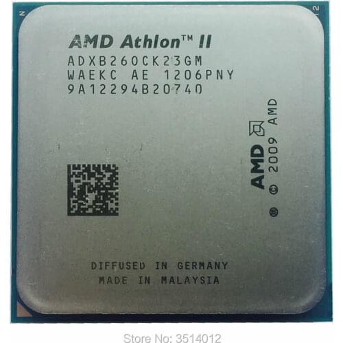 AMD Athlon II X2 B26 X2 B260 3.2 GHz Dual-Core CPU Processor ADXB26OCK23GM Socket AM3