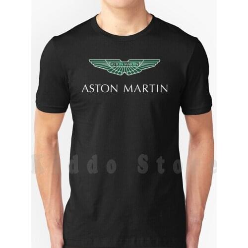 Aston T Shirt Diy Big Size 100% Cotton Aston Aston Motorsport Point Force India Lance Stroll Sergio Perez Checo Grand Seb