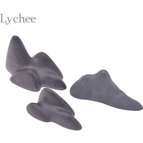 Lychee Life Zen Garden Ceramic Mountain Decor Sand Tray Miniatures Mini Model Doll House Home Decoration