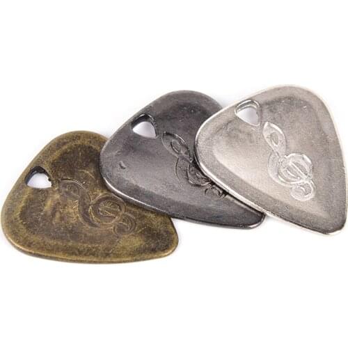 IRIN 1Pc Metal Stainless Steel Guitar Picks Encyst Thickness Bass Electric Guitar Ballad Acoustic Guitar Ukulele Pendant Pick