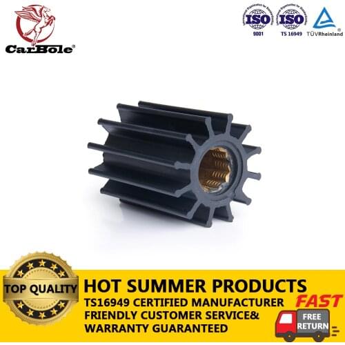 CARBOLE Boat Outboard Motors Water Pump Impeller For Yanmar P/N: Impeller: 119574-42550 / 119574-42551 / 119574-42552 Boat Parts