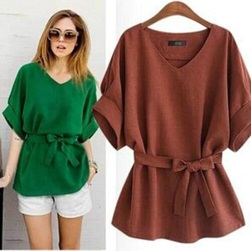 Loyxl.xizi Linen Blouses