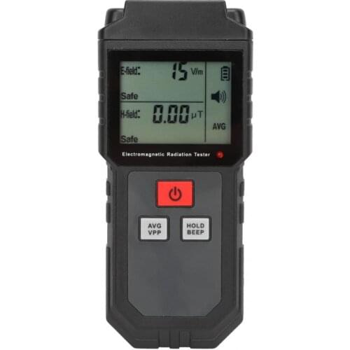 RZ825 Digital Electromagnetic Radiation Detector Tester EMF Meter with LCD Display Radiation Tester