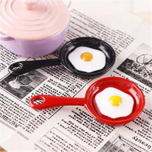 Pot Boiler Frying Pan Copper Pot Lid Doll House Accessories Dollhouse Miniature Kitchen Utensil Cooking Ware Play Kitchen Toy