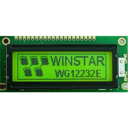 Compatible with WG12232e wg12232 12232e Industrial LCD Display Replacement New Grade A LCD