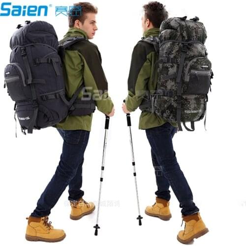 Sports Scout Frame Backpack; High-Performance Backpack for Backpacking, Hiking, Camping; Sewn-in Rain Cover