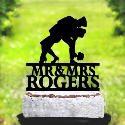 Military Wedding Cake Topper,Wedding Cake Topper,Silhouette Military Groom & Bride,Army Cake Topper,Welcome Home Soldier,Militar