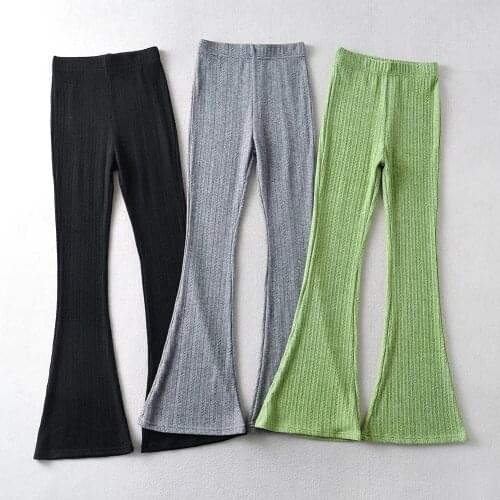 YOZOU Women's Knitted Trousers