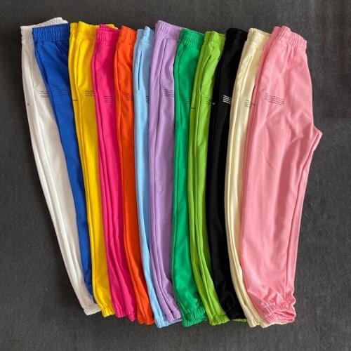 Womens Letter Printed Casual Sweatpants High Waist Fashion Ladies Loose Trousers Elastic Waist Drawstring Joggers Couple Pants