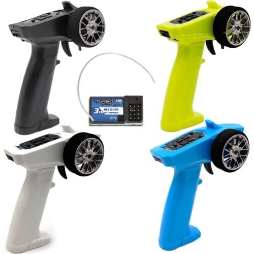 1pcs TURBO 2.4GHz 91803G Detachable 3CH Radio System Transmitter Controller W/ Receiver For RC Car Boat