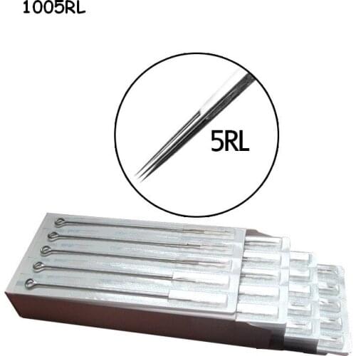 Wholesale 200PCS Tattoo Needles Round Magnum 5RL ASSORTED Tattoo Needles 316 Stainless Steel