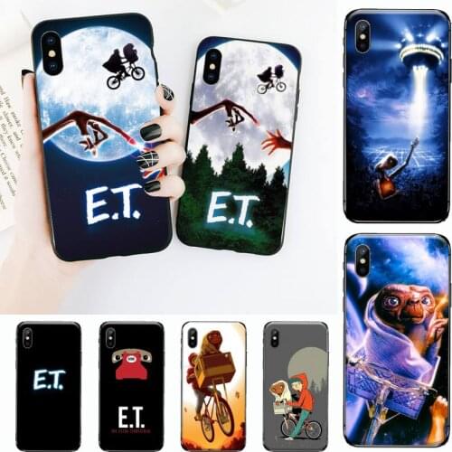 E.T. The Extra-Terrestrial Movie Phone Case for iPhone 11 12 mini pro XS MAX 8 7 6 6S Plus X 5S SE 2020 XR