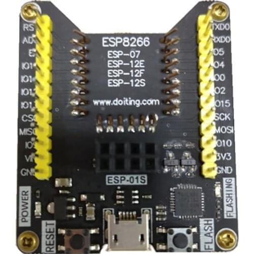 ESP8266 Test Board Burner Development Board WIFI Module Code Burner Downloader For ESP-01 ESP-01S ESP-12E ESP-12F ESP-12S ESP-07