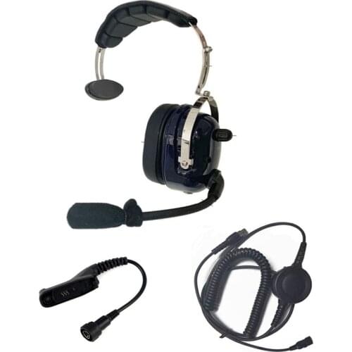 Walkie Talkie Headphone Noise Cancelling Headset For Motorola DP3400 DP4801 APX7000 XPR6500 XPR6550 XPR7000 XPR7550 XiR P8200