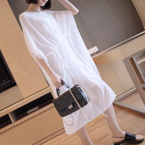 LIBIELIY Summer Dresses With Sleeves