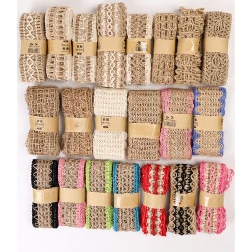Hemp Rope Braided Webbing, Various Styles, Clothing, Shoes and Hats Accessories, Diy Decorative Linen Roll