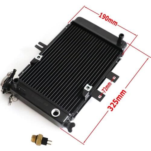 Radiator Cooler Cooling Water Tank fit For moto Quad 4x4 ATV UTV parts 150cc 200cc 250cc