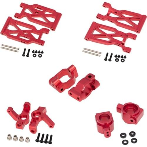 RC Swing Arm Steering Cup Rear Axle Holder C Holder Kit for WLtoys 104001 RC Car Spare Parts