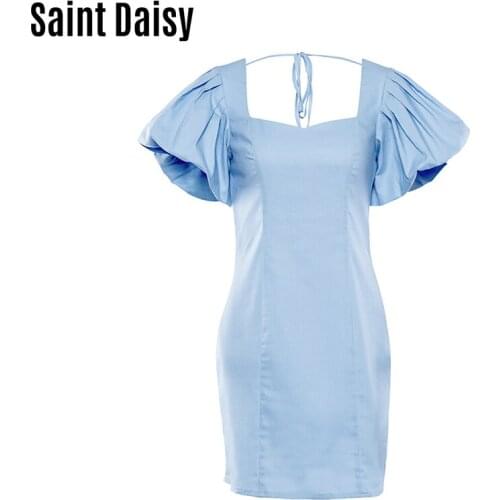 Saint Daisy Blue Summer Dresses