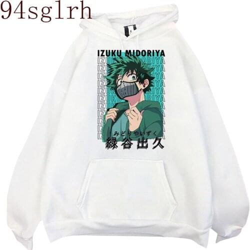 My Hero Academia Hoodies Men Japanese Anime Bakugou Dabi Tops Unisex Boku No Hero Academia Todoroki Himiko Toga Sweatshirt Male