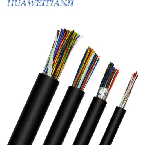 Outdoor HYAT big logarithm 5 pairs,Jelly Filled Underground Telephone Cables for Duct/Direct-Burial，100m,Support customization