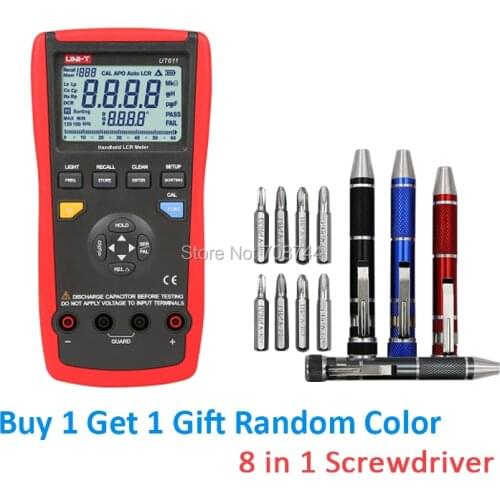 UNI-T UT611,Auto LCR Smart Check and Measurement Inductance Capacitance Resistance Frequency Testers,Factory Direct Sales